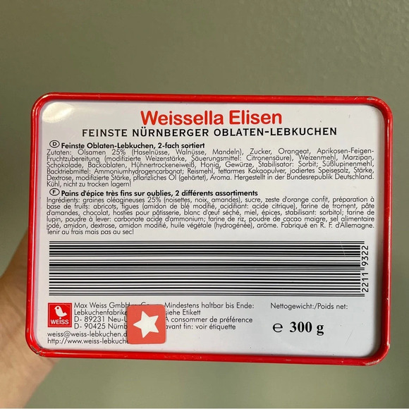 Christmas Tin Music Box - Picture 6 of 6